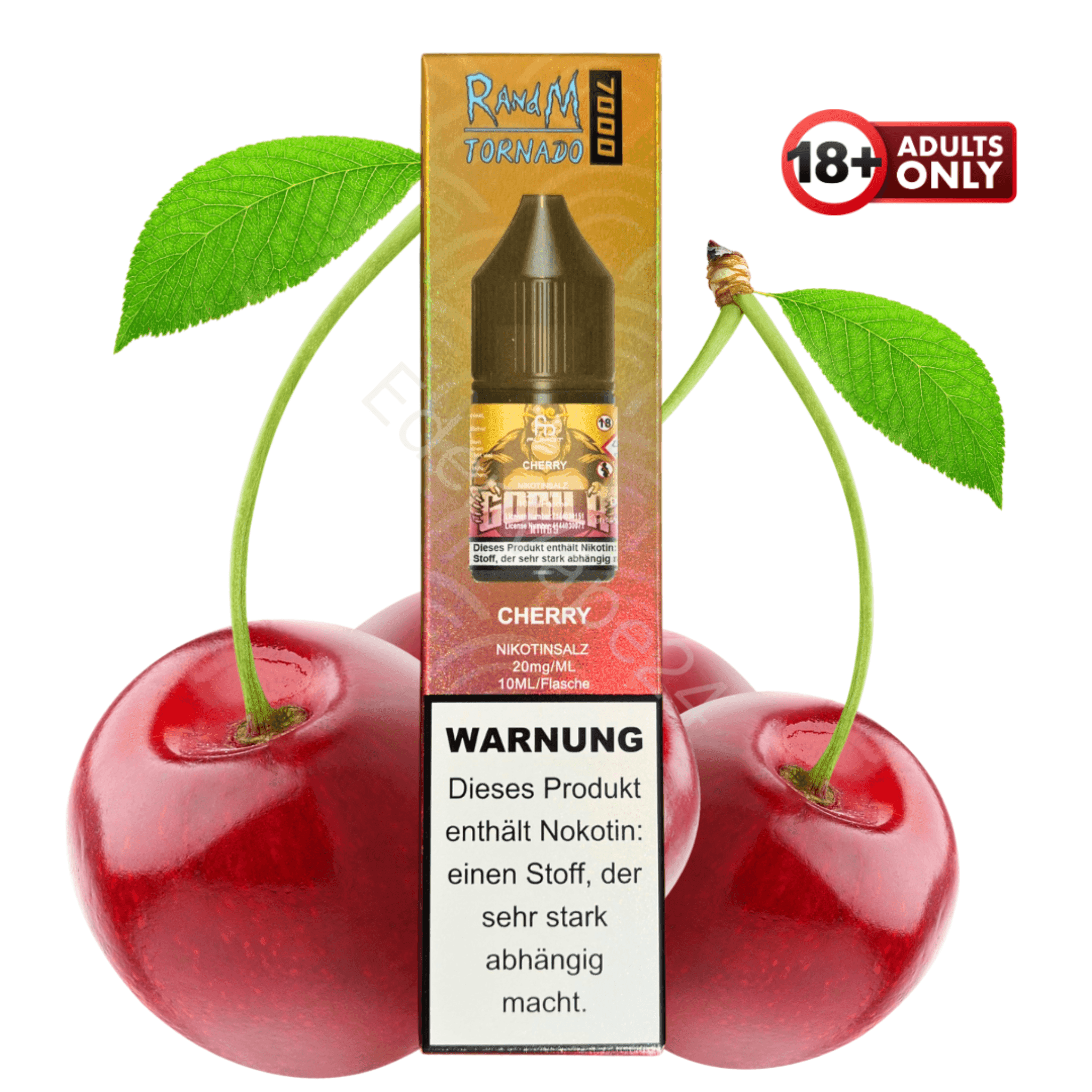 RandM Tornado 7000 Liquid - Cherry - EdenVape24